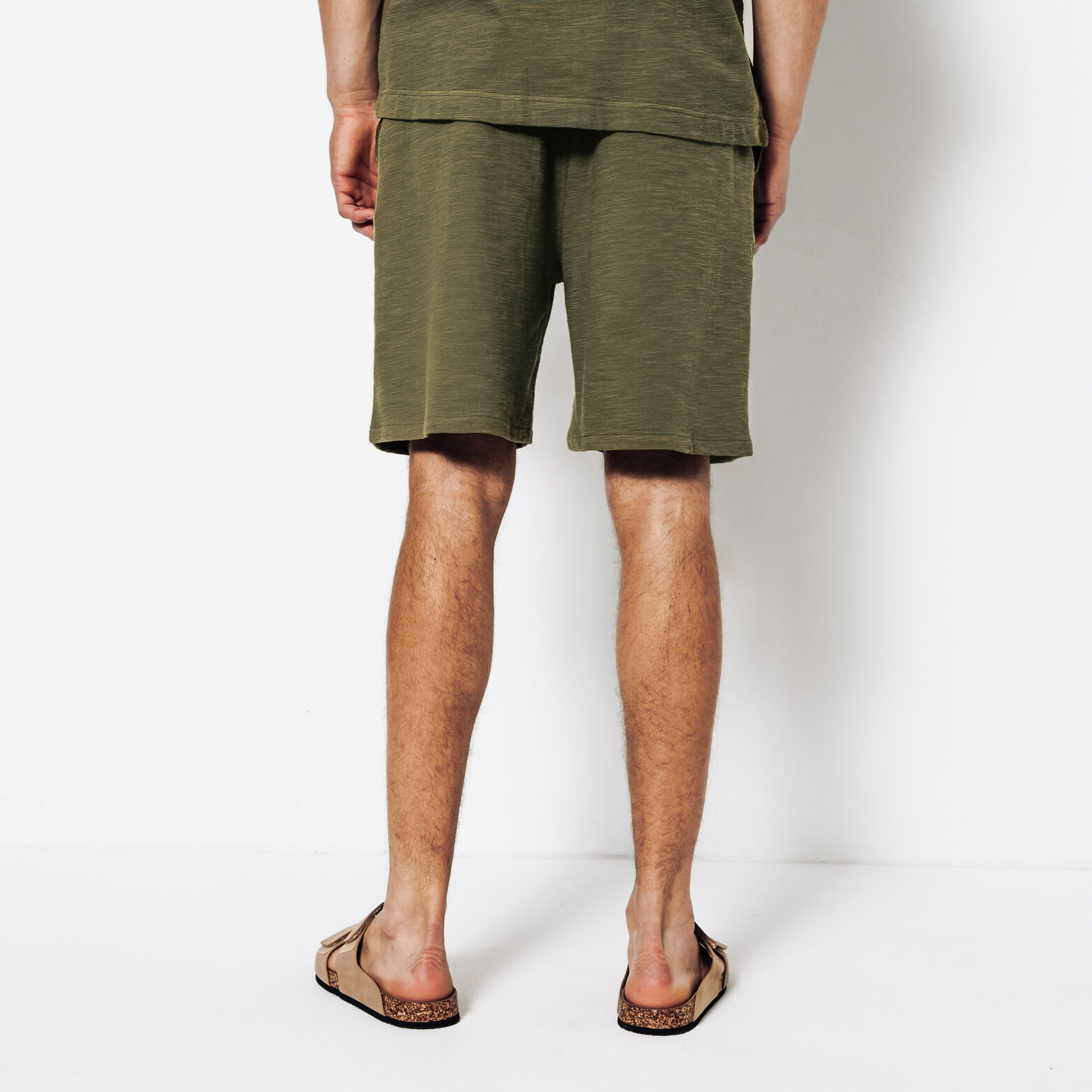 Bermuda taille &eacute;lastiqu&eacute;e