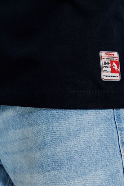 Tee shirt brod&eacute; poitrine licence L'&Eacute;quipe