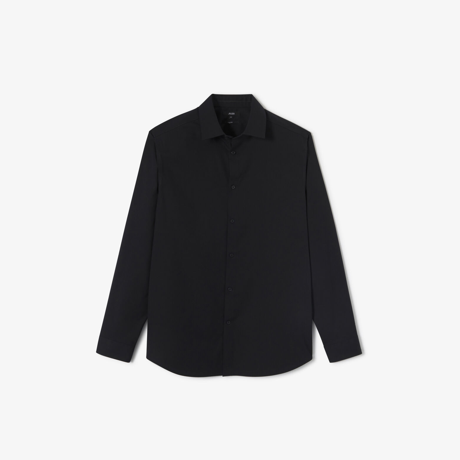 Chemise sans repassage en coton regular