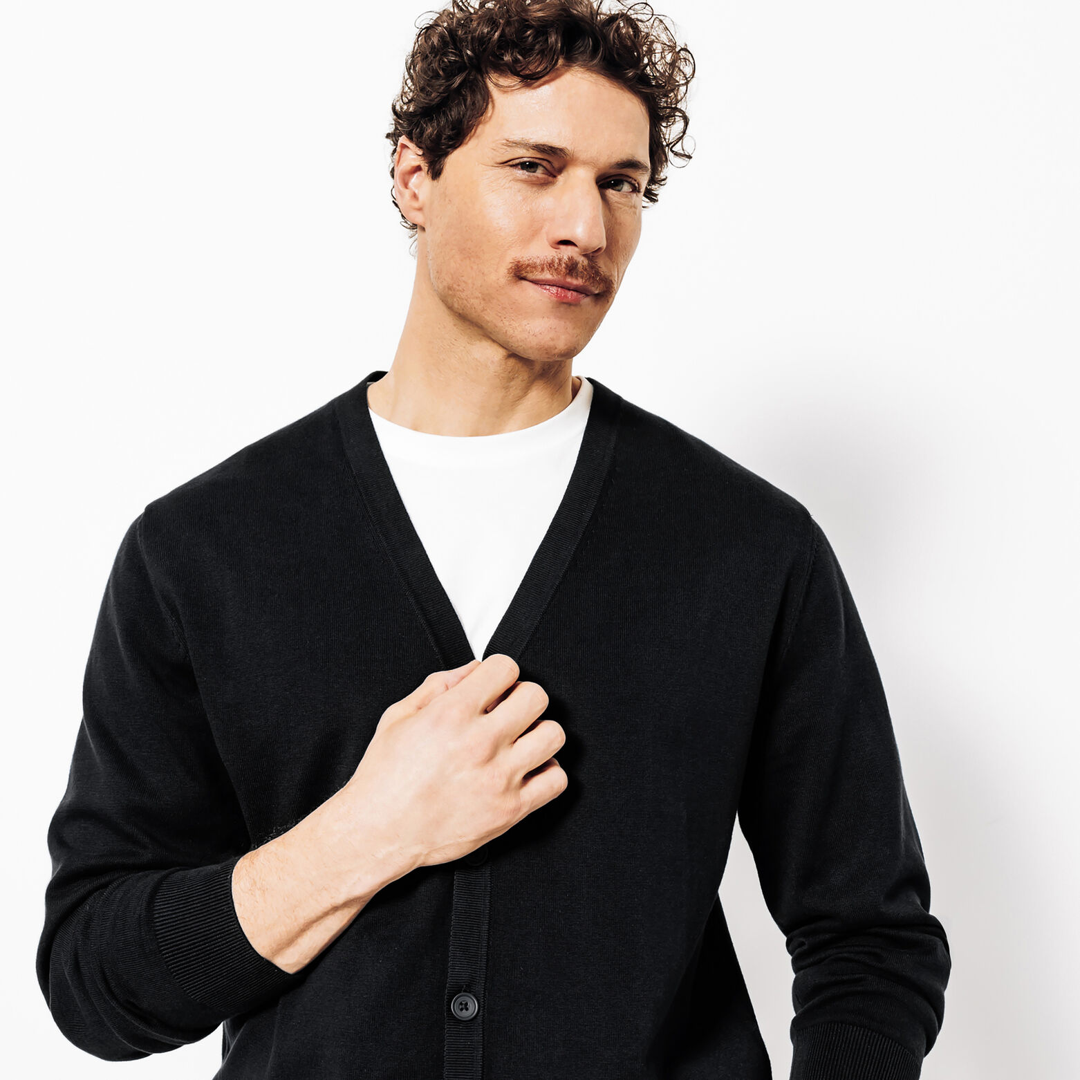 Gilet cardigan boutonn&eacute;