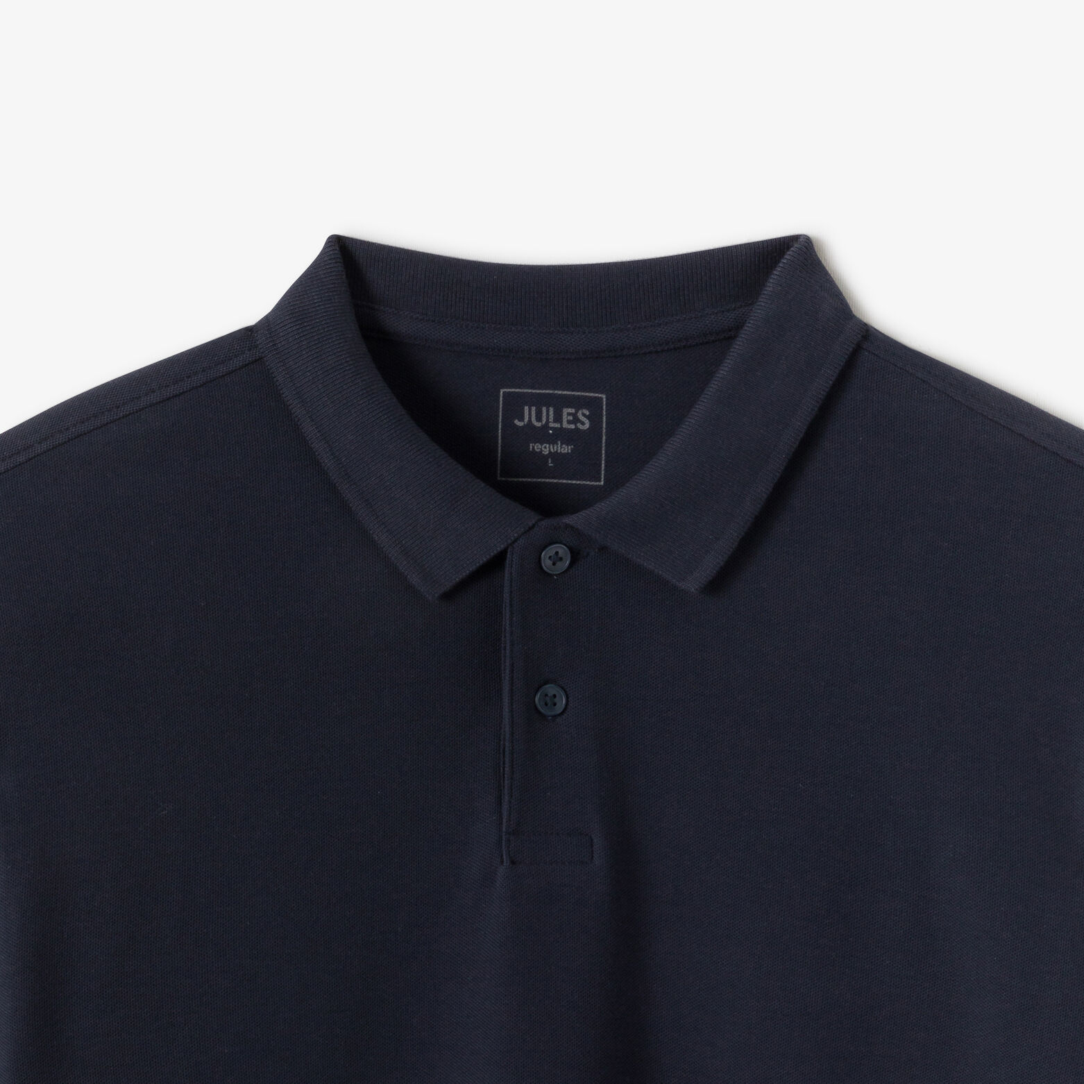 Polo manches courtes piqu&eacute; uni