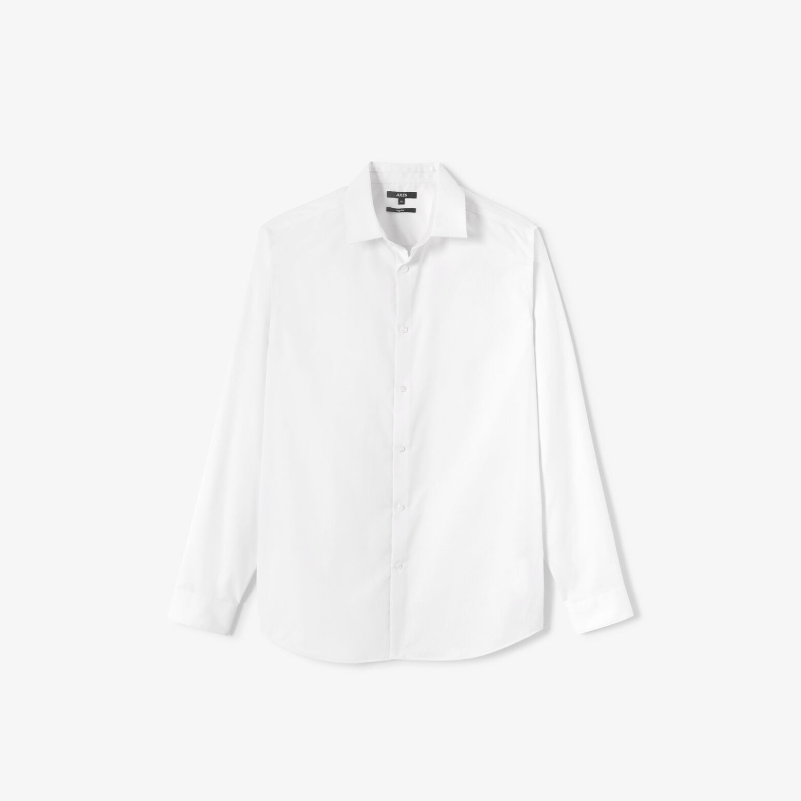 Chemise sans repassage en coton regular