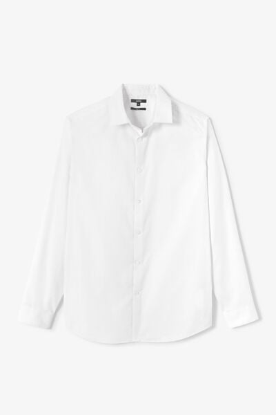 Chemise sans repassage en coton regular