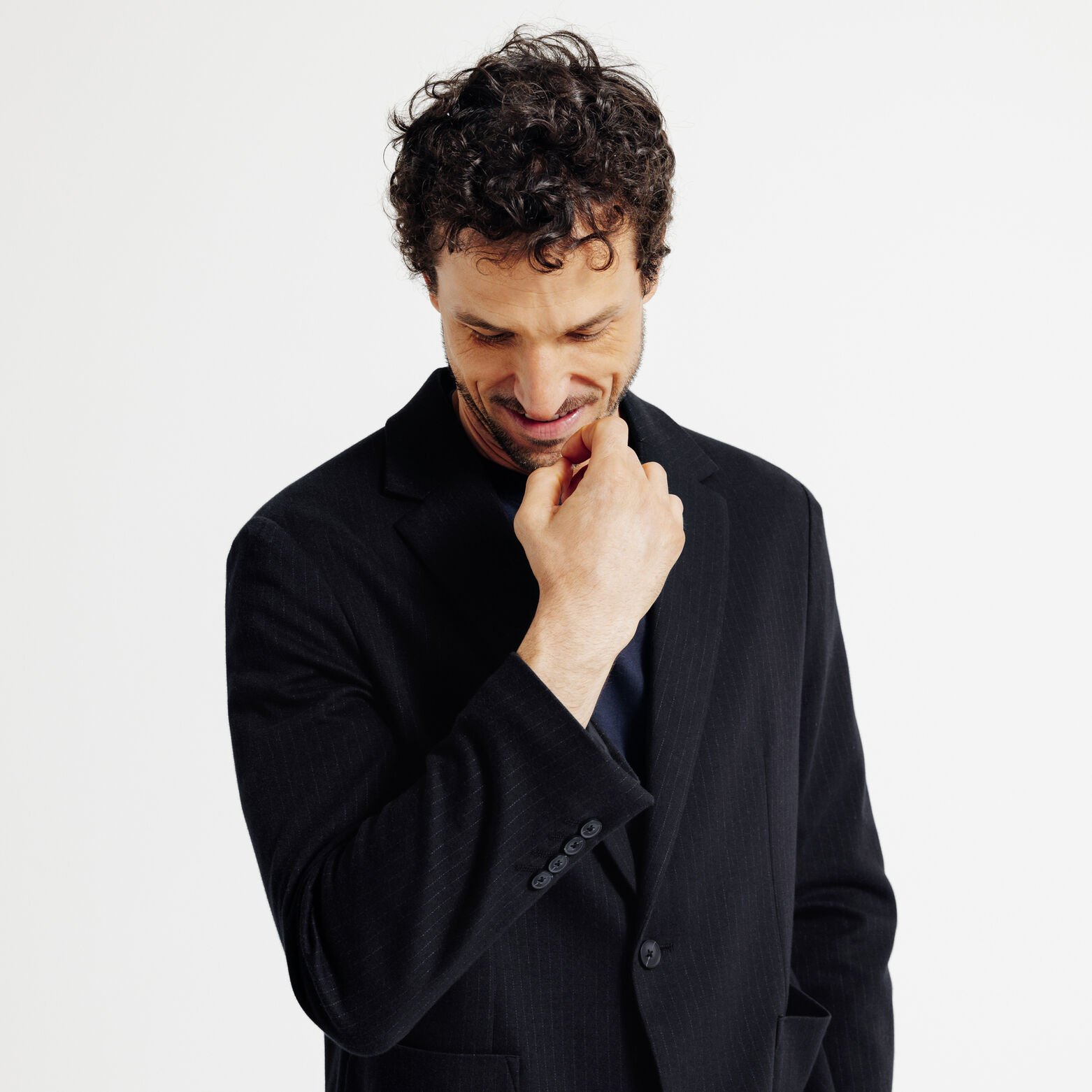 Veste blazer ray&eacute;e