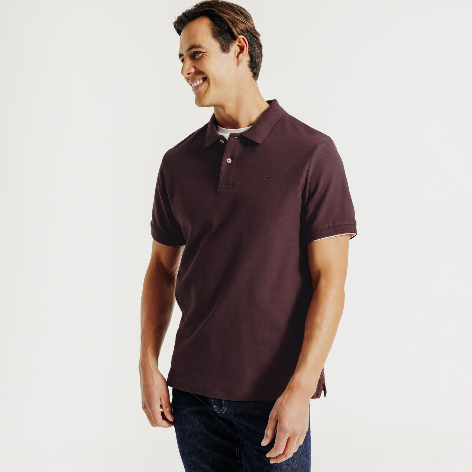 Polo manches courtes uni "le parfait by JULES"