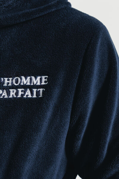 Peignoir brod&eacute; "l'homme parfait"