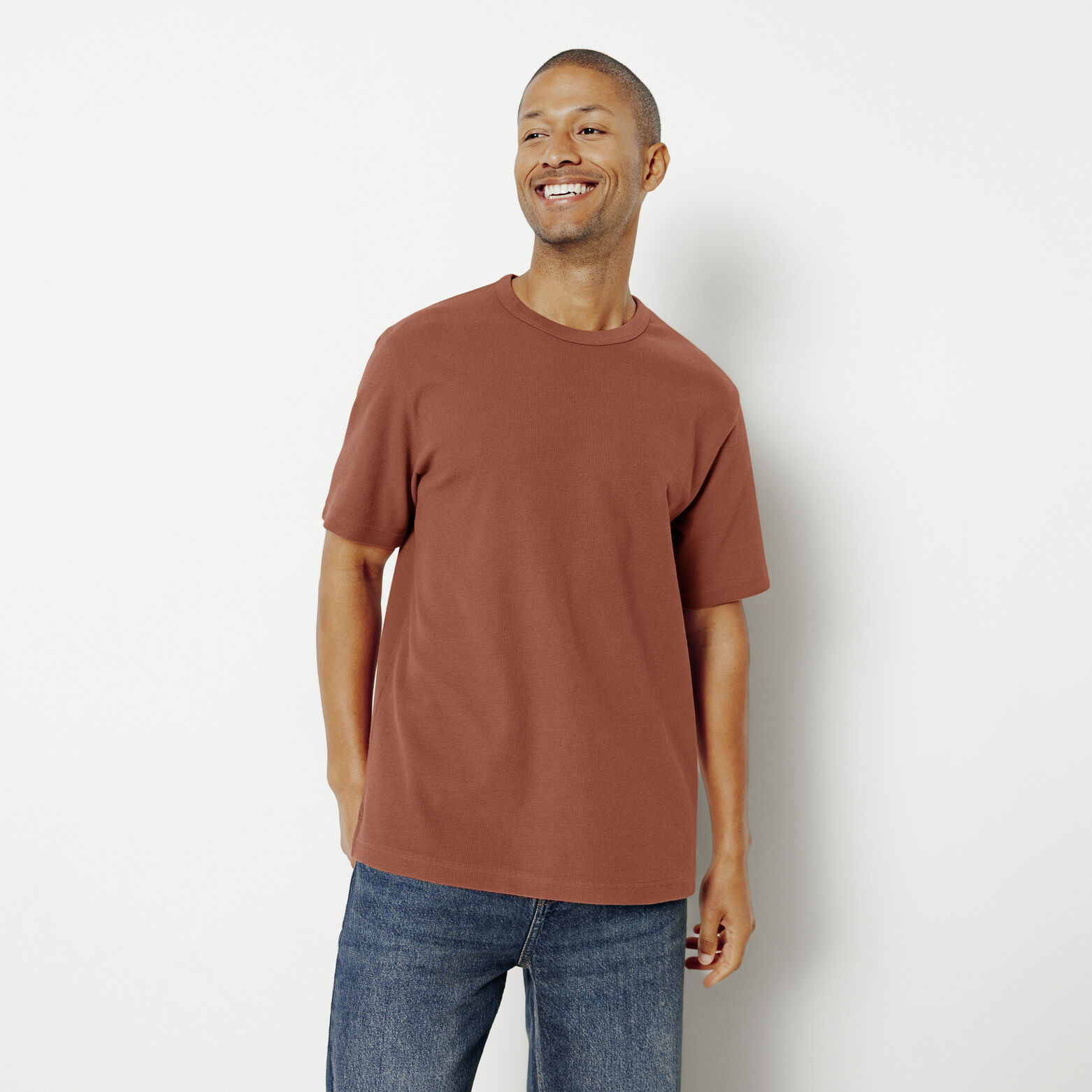 Tee shirt mati&egrave;re gaufr&eacute;e