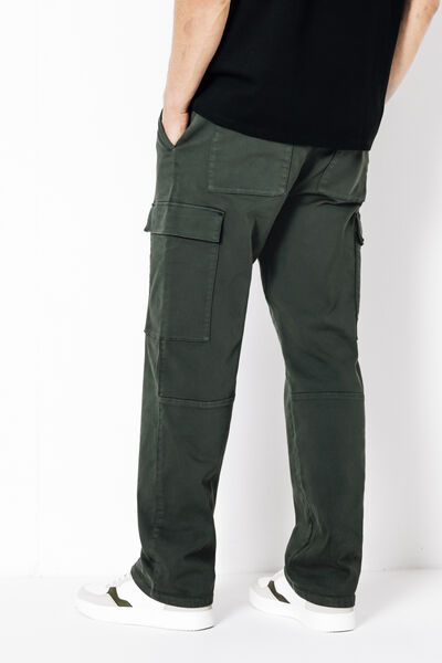 Pantalon jogger cargo bas droit