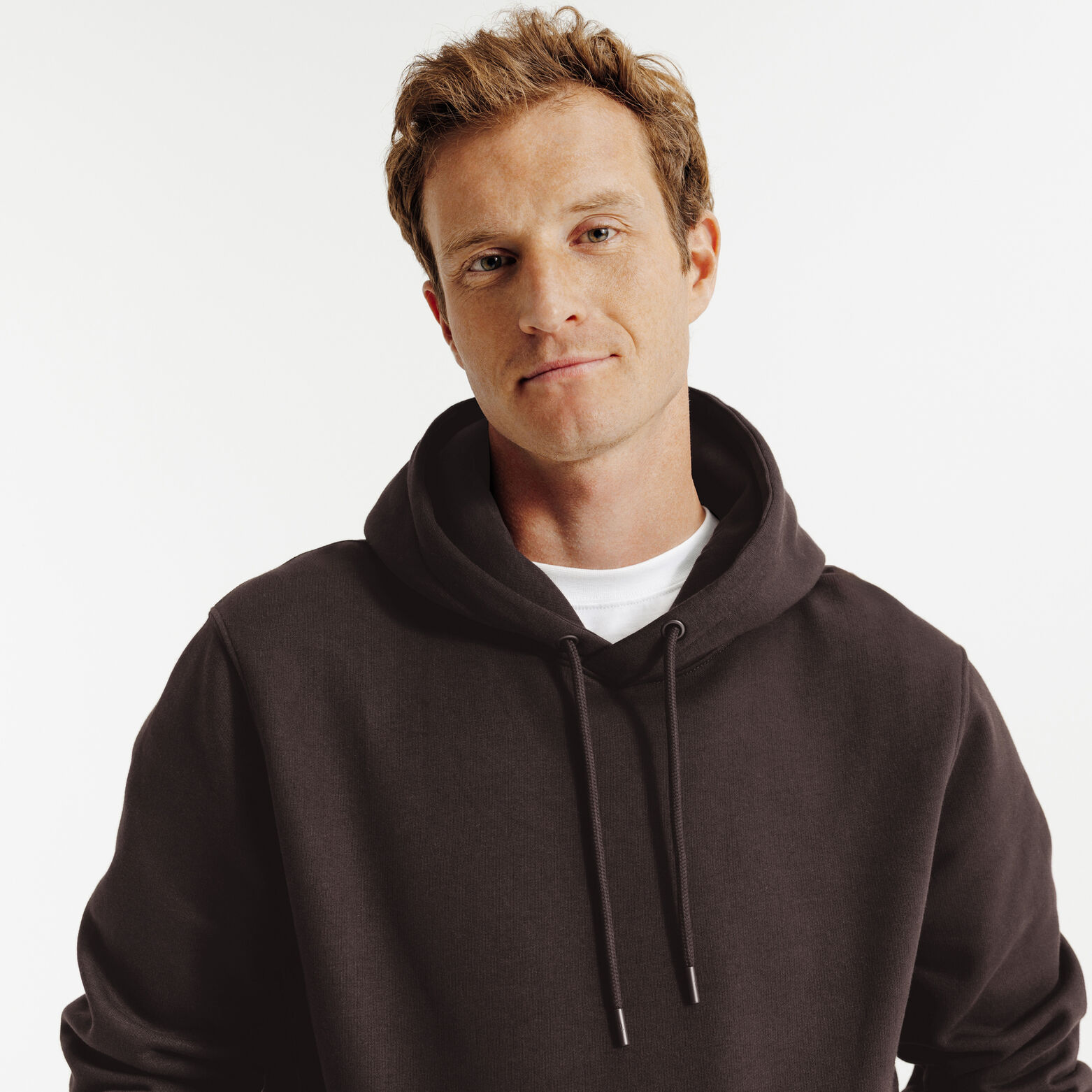 Sweat &agrave; capuche uni