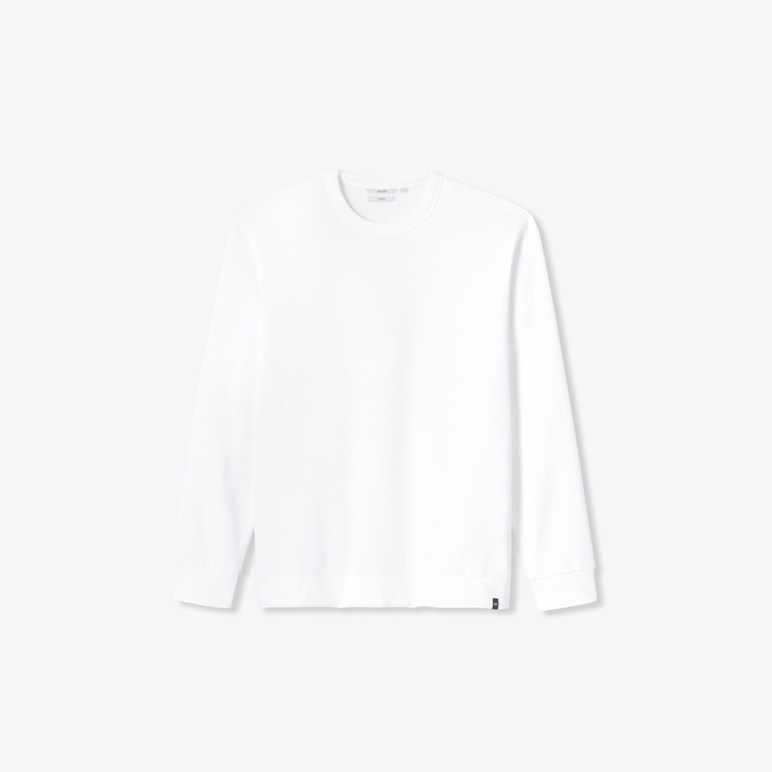 Sweat col rond uni