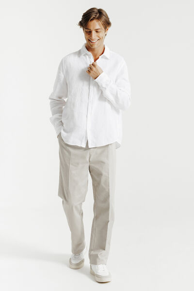 Chemise en lin regular