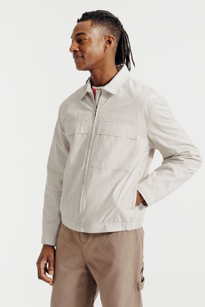Blouson l&eacute;ger zipp&eacute;