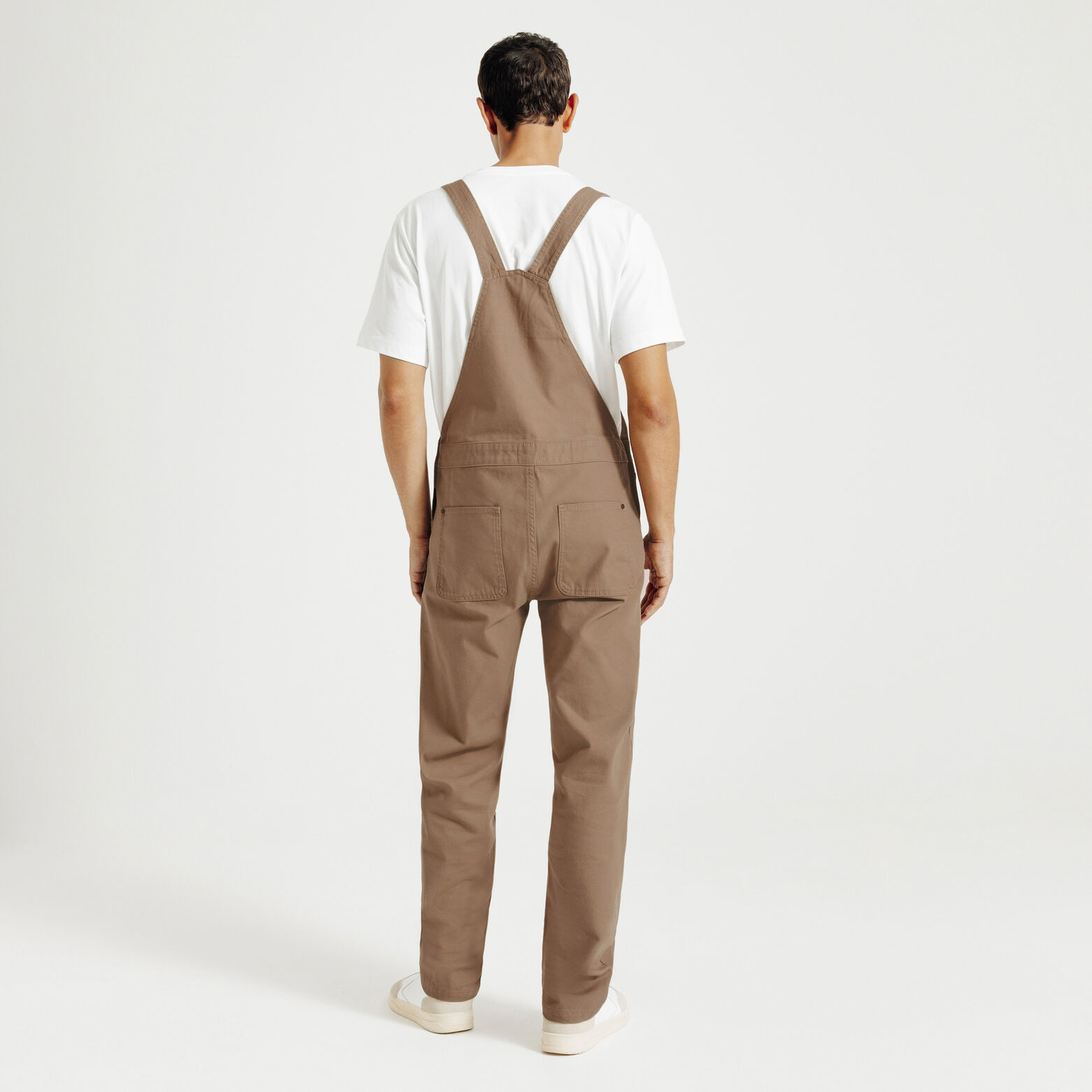 Salopette mati&egrave;re canvas