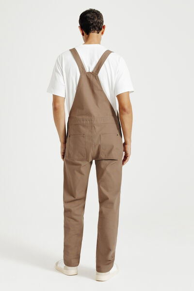 Salopette mati&egrave;re canvas