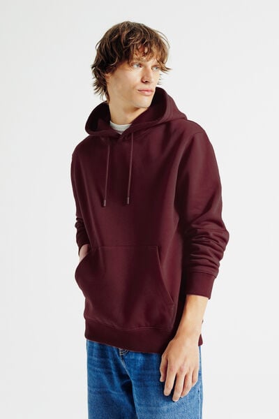 Sweat &agrave; capuche uni