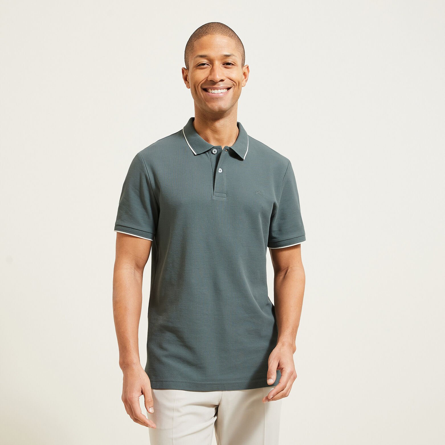 Polo manches courtes uni "le parfait by JULES"