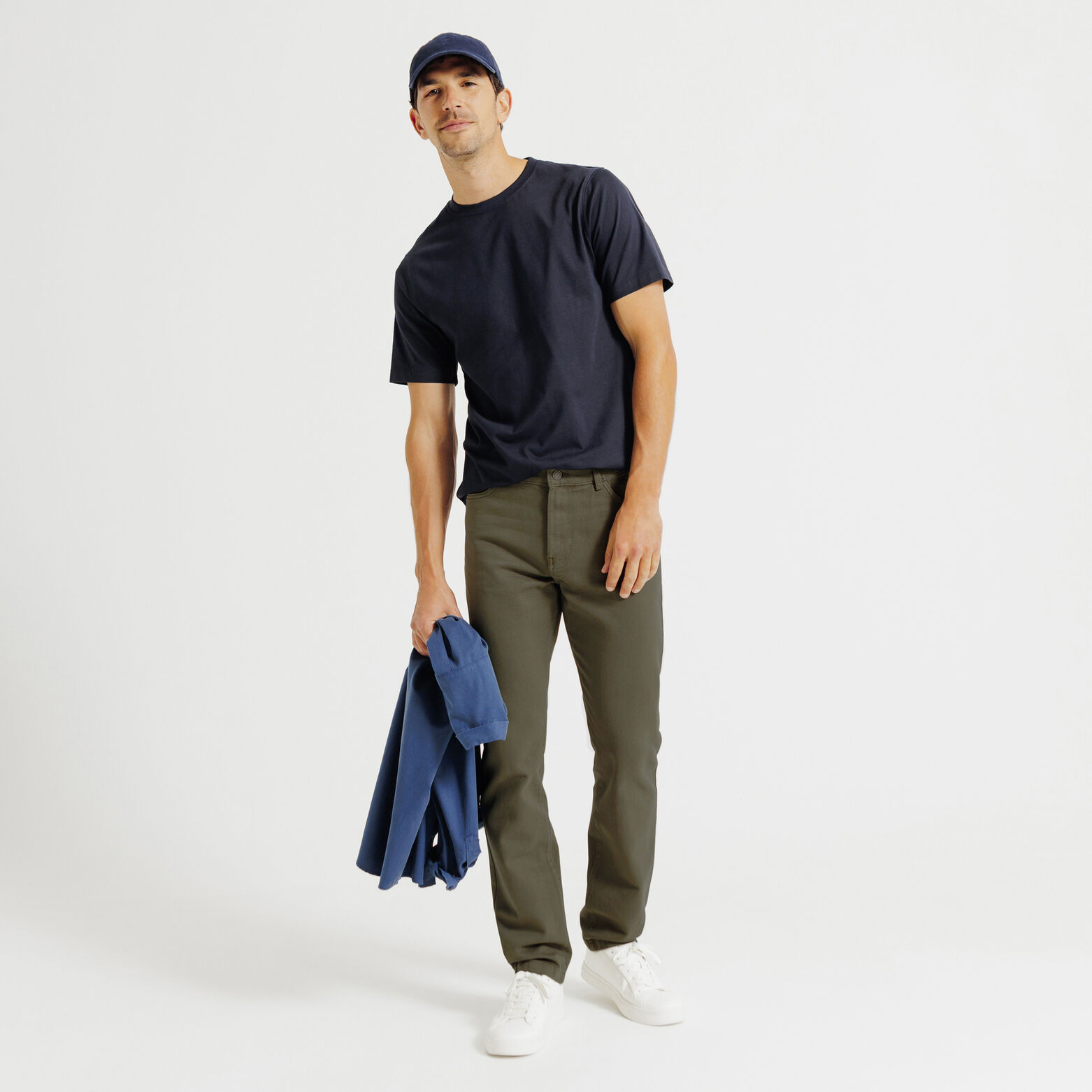 Straight fit broek 5 zakken