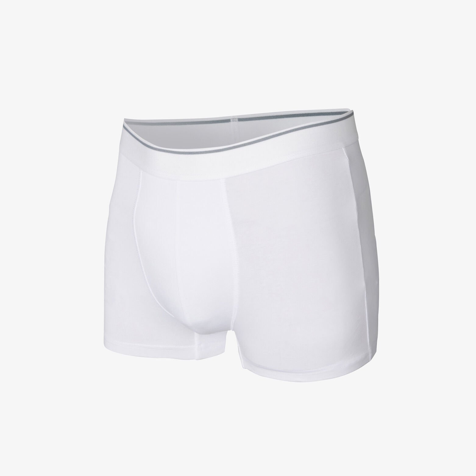 Effen boxer in biokatoen