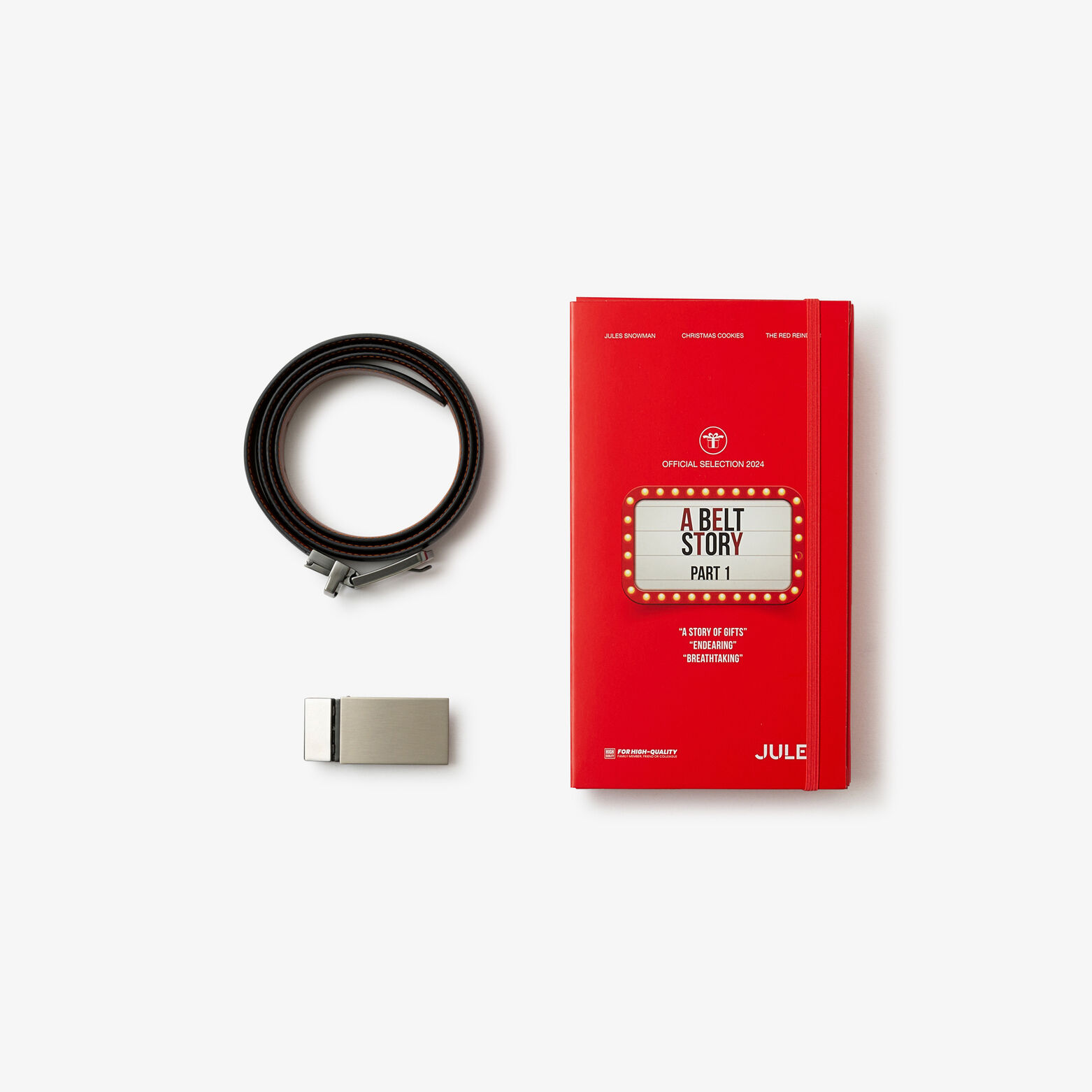 Coffret version anglaise ceinture r&eacute;versible