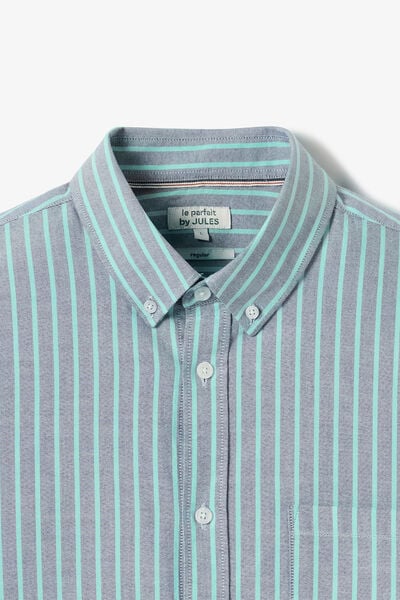 Chemise oxford ray&eacute;e "le parfait by JULES"