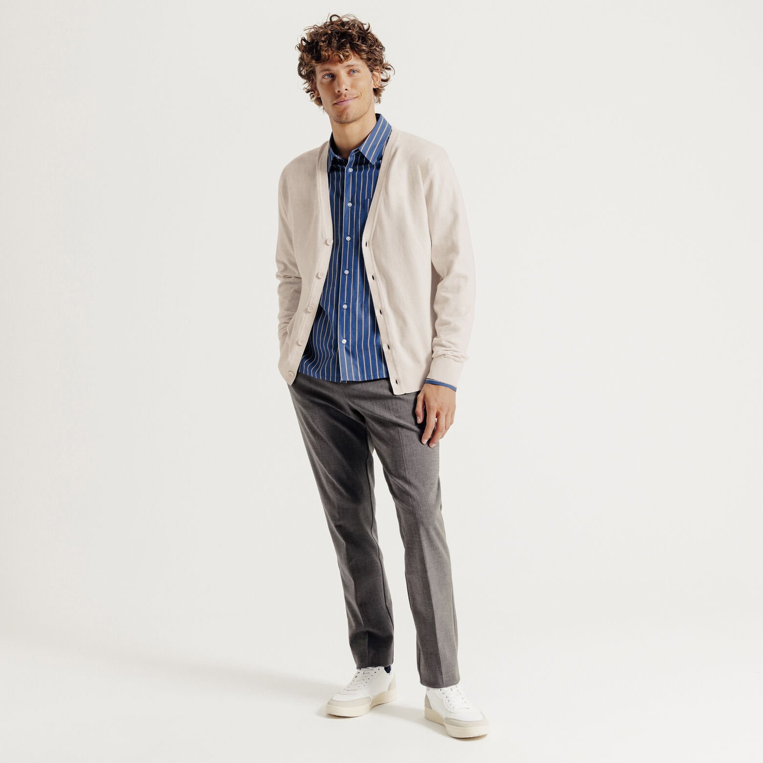 Cardigan boutonn&eacute;