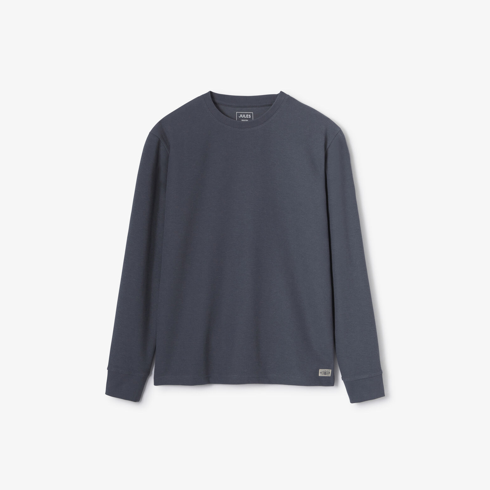 Tee shirt manches longues mati&egrave;re reli&eacute;f&eacute;e