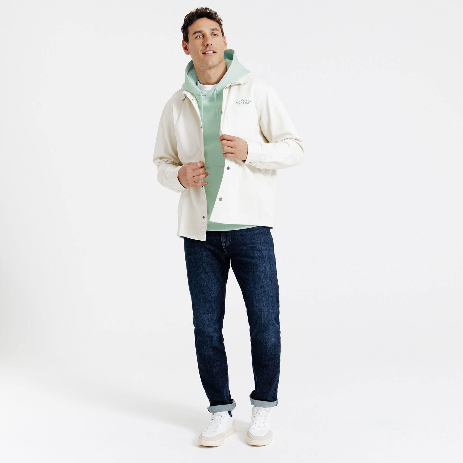 Sweat &agrave; capuche uni