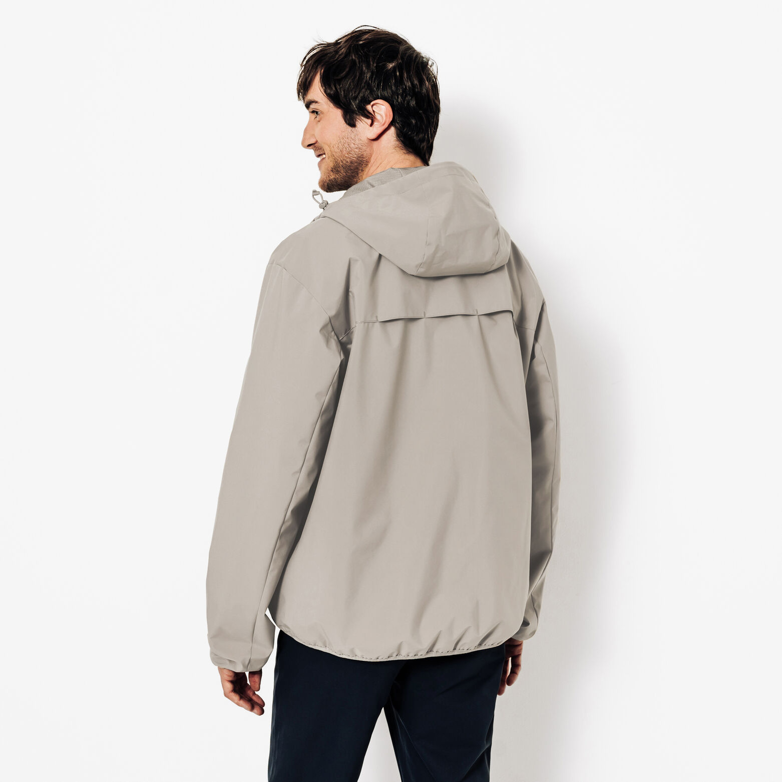 Blouson coupe-vent &agrave; capuche