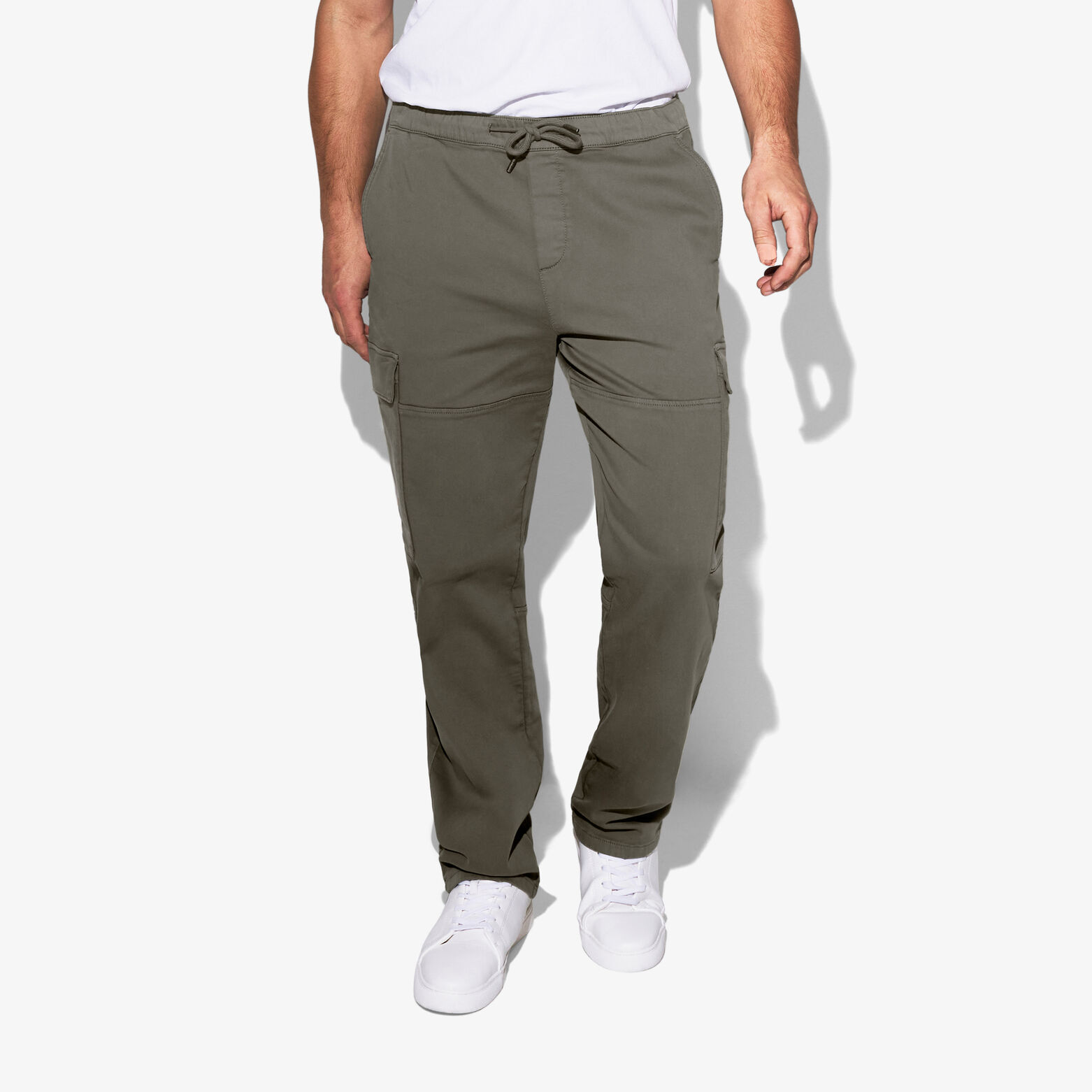 Cargo jogging rechte pijpuiteinden