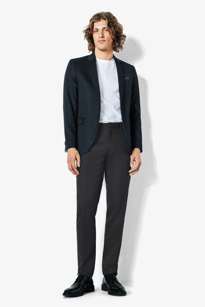 Pantalon de costume slim uni