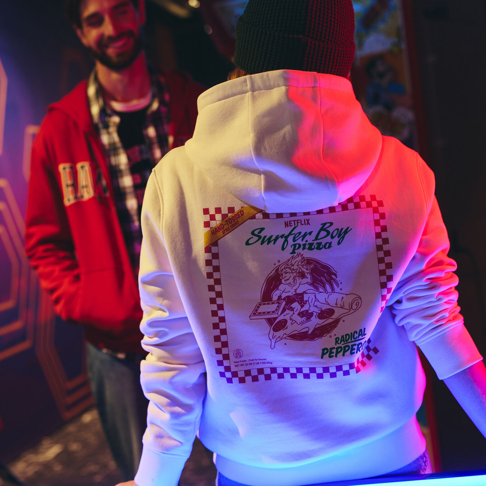 Sweat &agrave; capuche licence Stranger Things