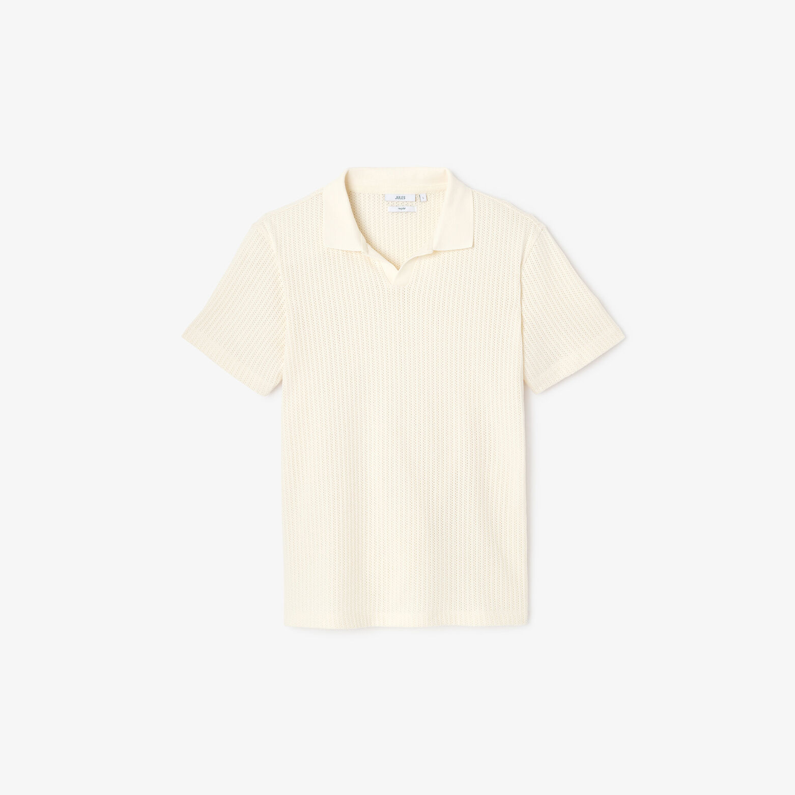 Polo manches courtes rayures verticales