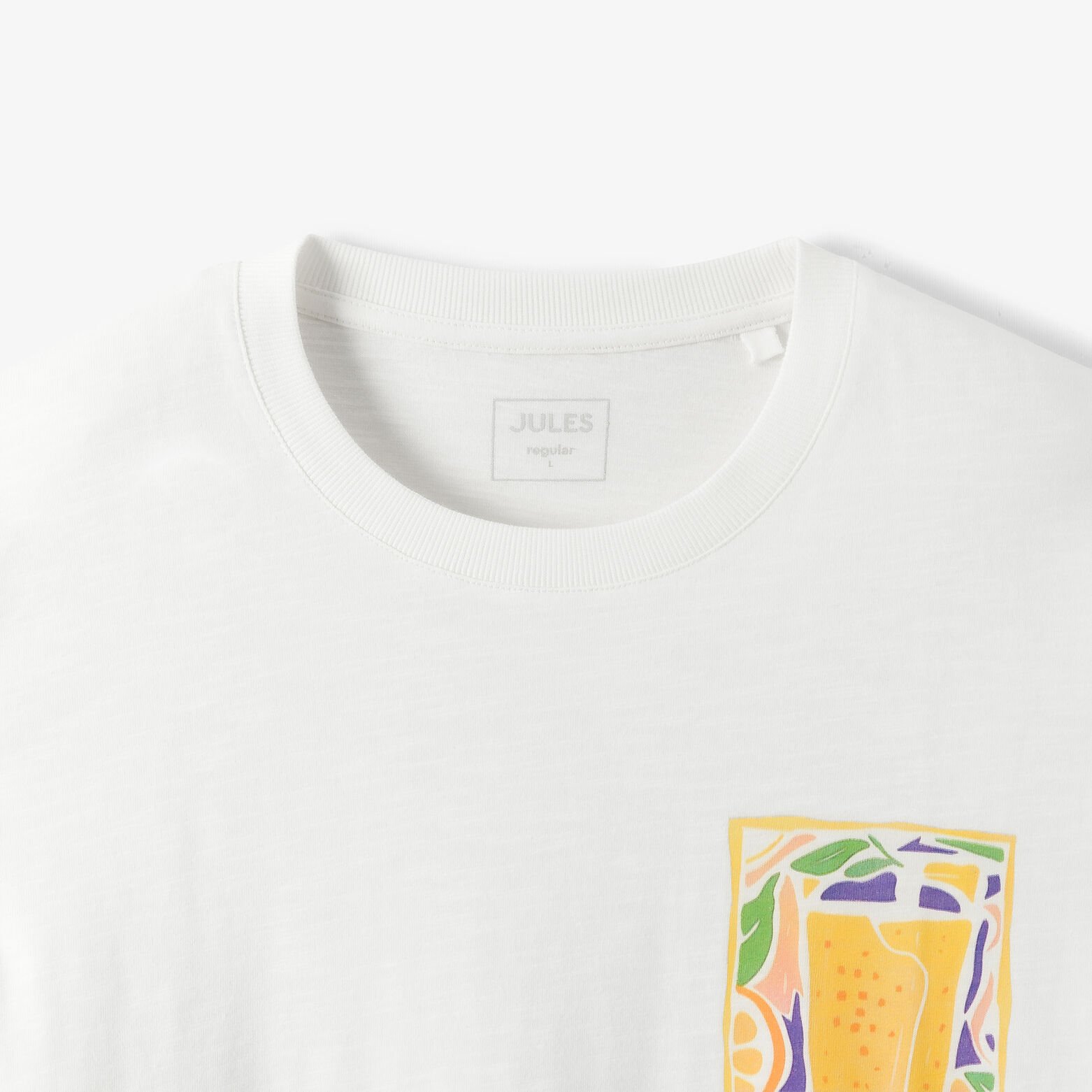 Tee shirt imprim&eacute; devant et dos "dolce vita"