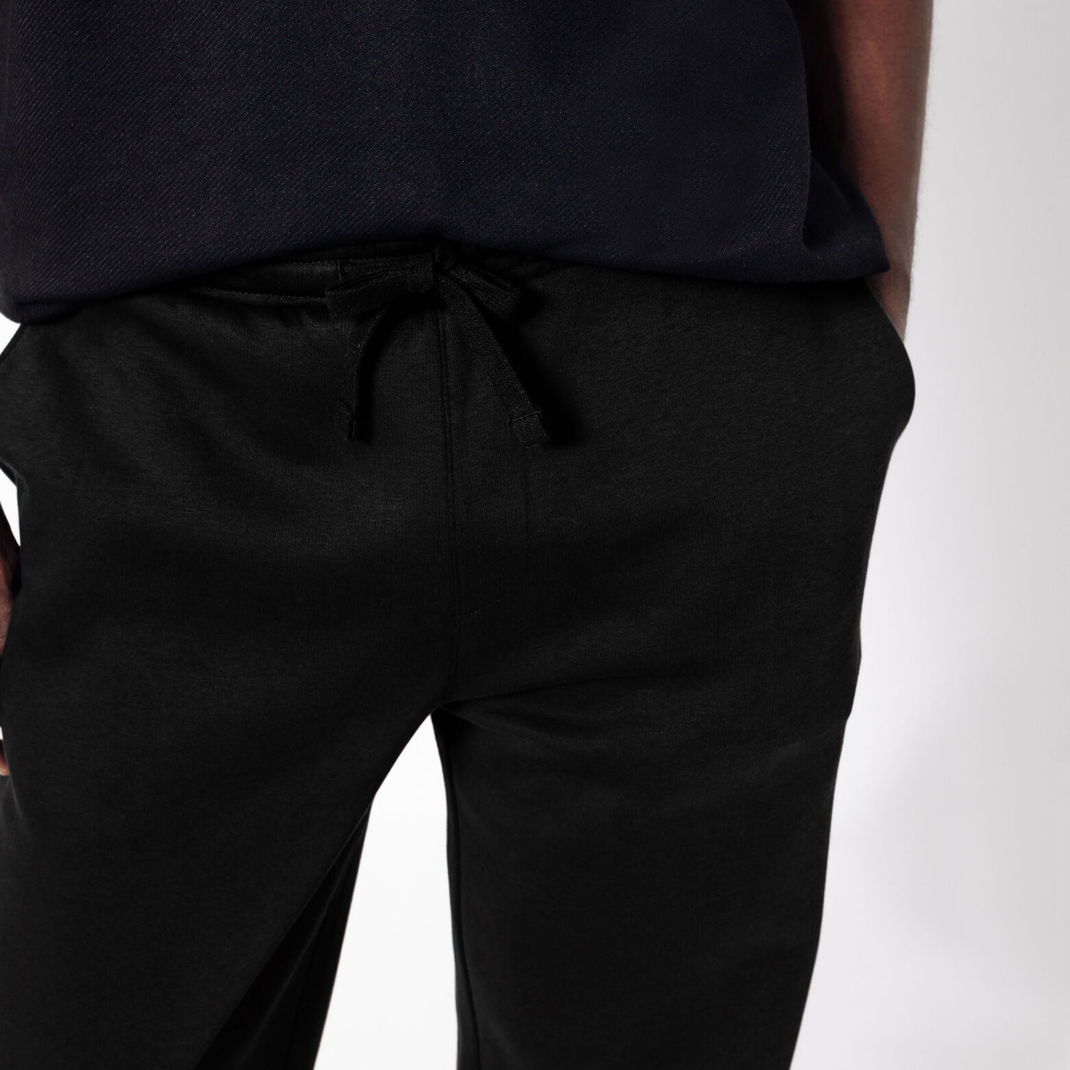 Jogging droit en molleton