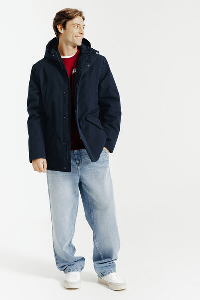 Parka courte &agrave; capuche