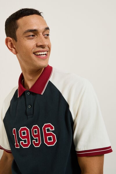 Polo iconique 1996 &agrave; manches courtes