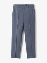 Pantalon de costume confort bi-ton