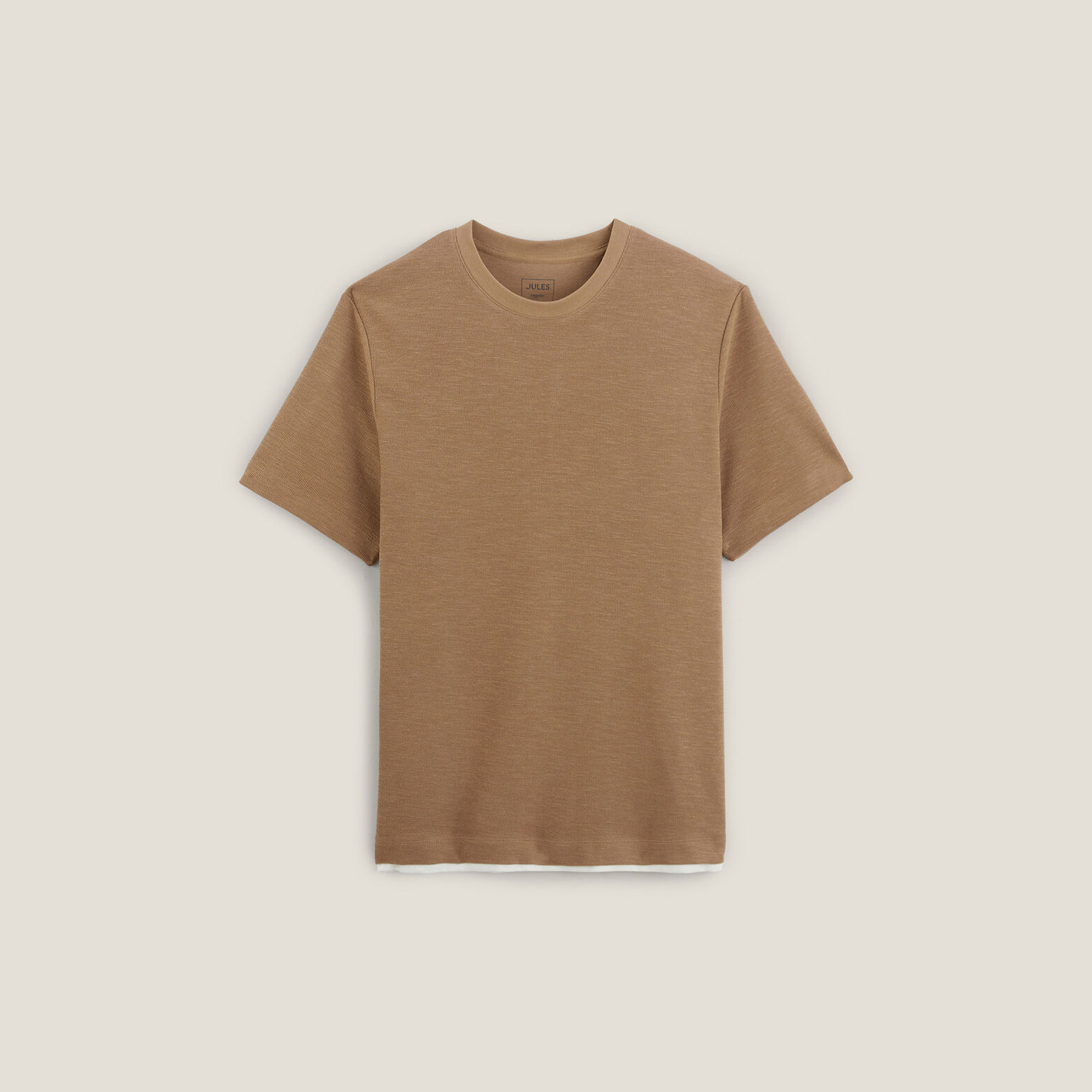 T-shirt in reli&euml;fstof