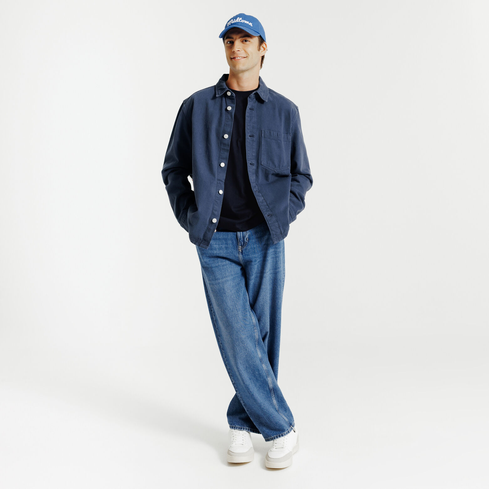 Tee shirt brod&eacute; poitrine en coton