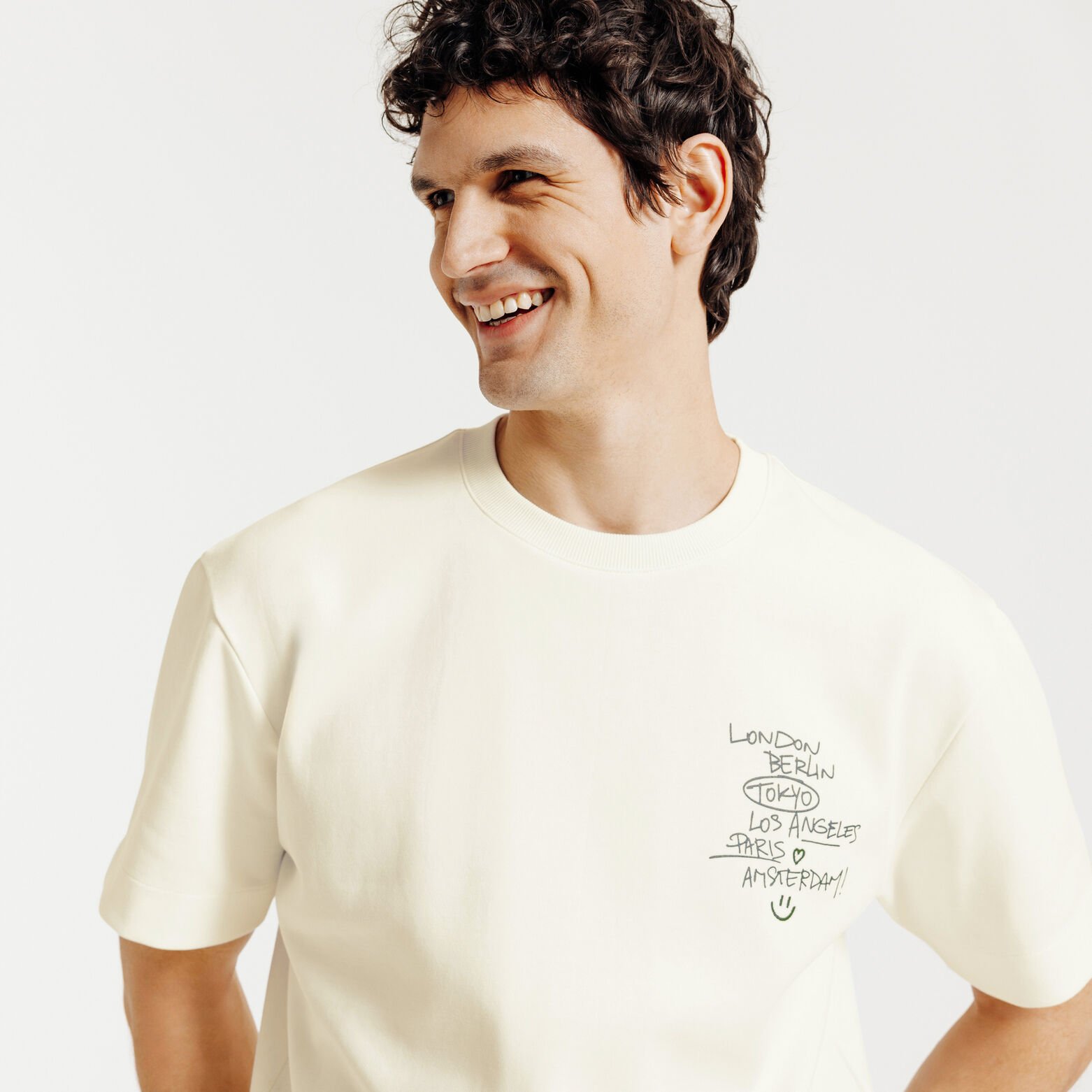 Tee shirt imprim&eacute; devant dos