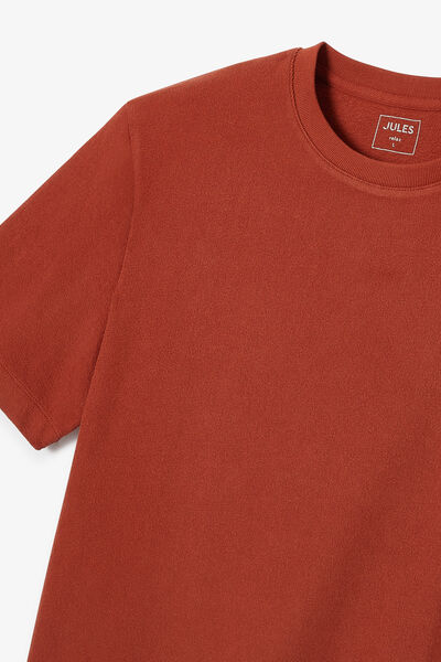 Tee shirt mati&egrave;re &eacute;ponge col rond