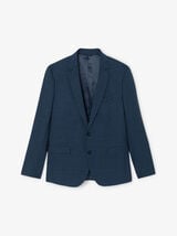 Veste de costume slim bi-ton