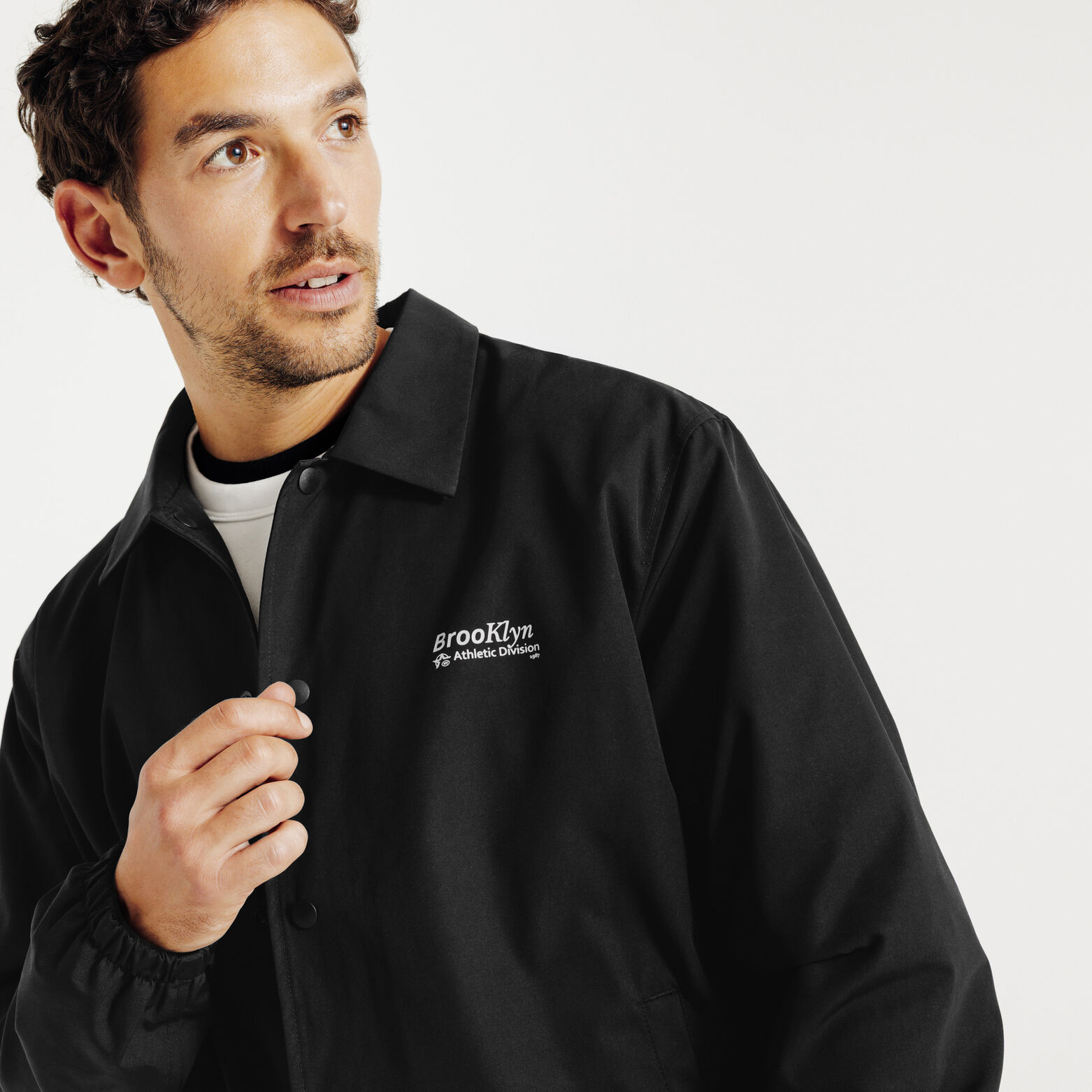 Blouson col chemise pressionn&eacute;