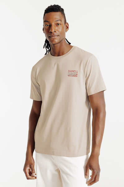 Tee shirt imprim&eacute; devant et dos food