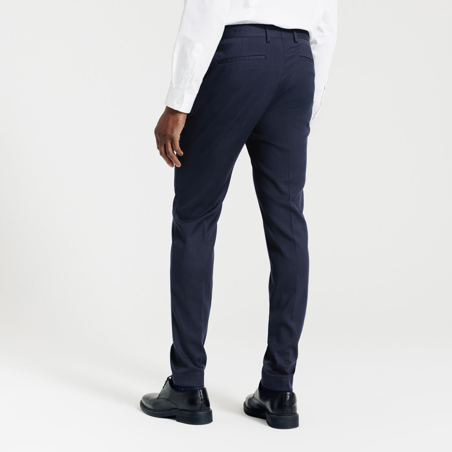 Pantalon de costume slim uni