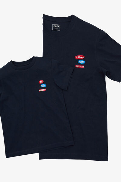 Tee shirt enfant brod&eacute; No&euml;l