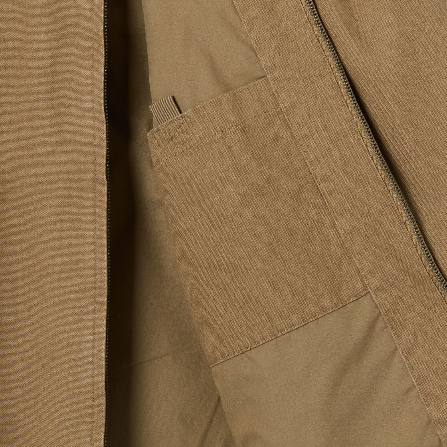 Jack voor tussenseizoen met hemdskraag