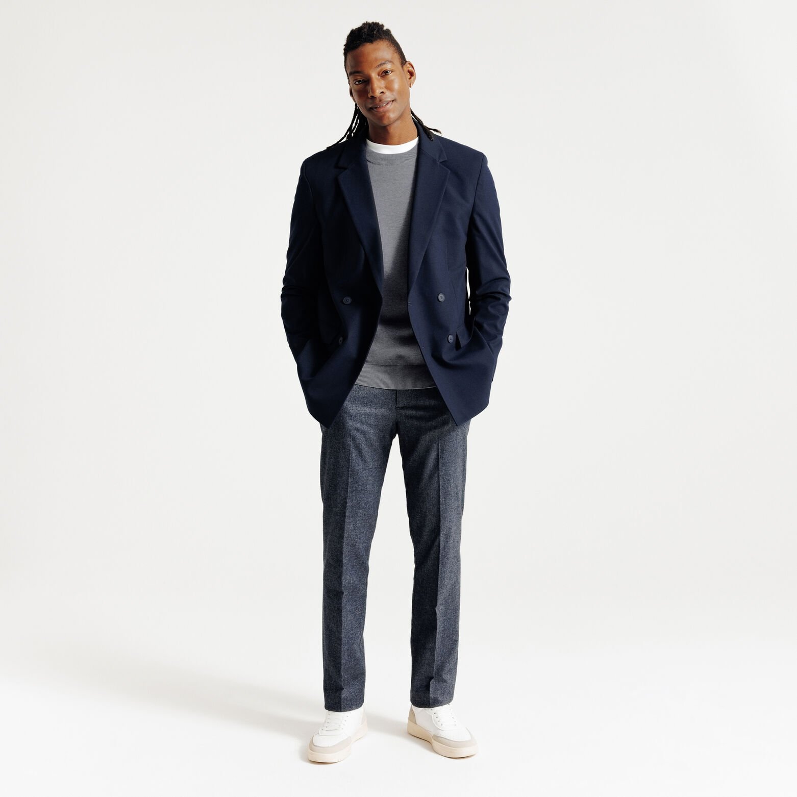 "Le Parfait by JULES" trui met ronde hals