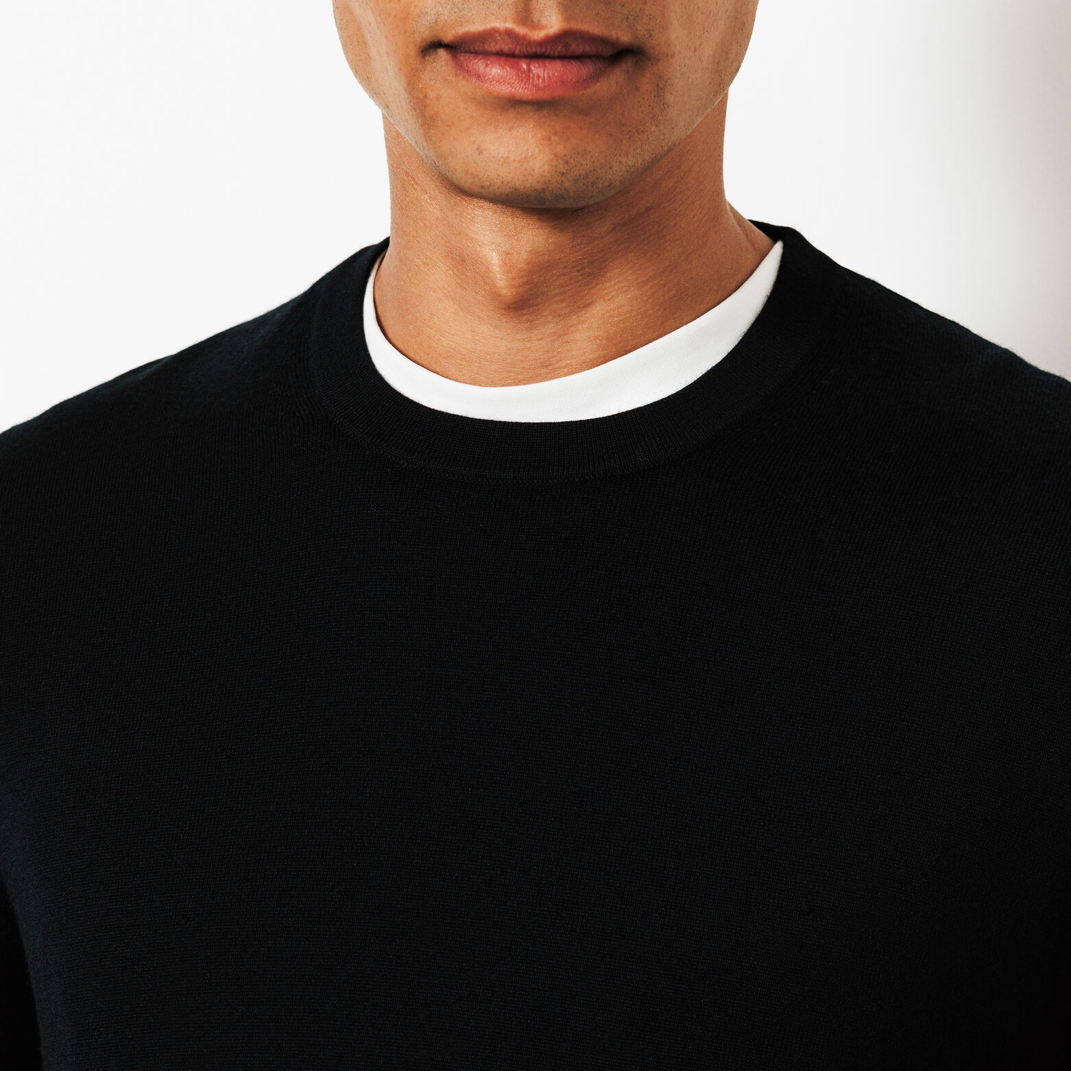 Pull col rond m&eacute;rinos