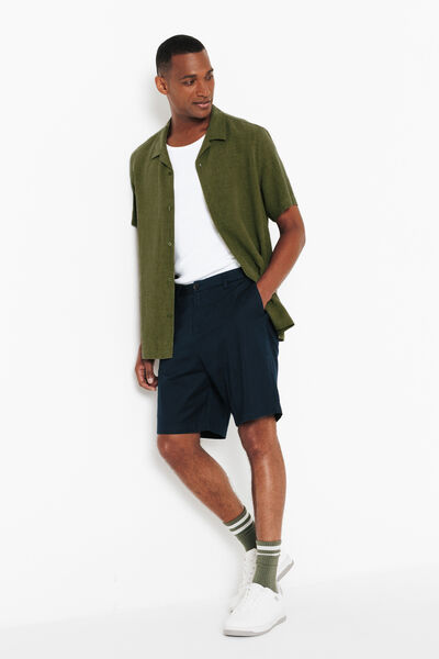 Hemdje in TENCEL&iquest; Lyocell katoen, haaienkraag